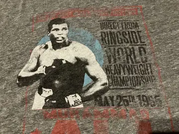 Muhammad Ali 셔츠 그레이 XXL 무하마드 알리 복싱