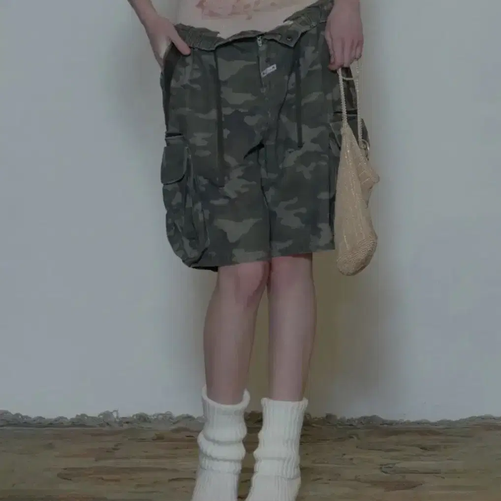 SCULPTOR Camouflage Shorts ash ショートパンツ Camouflage Shorts Ash – Sculptor