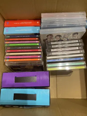 앙스타 앨범 CD 세트 은박 테이프