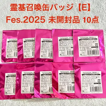 [미개봉] FGO 페스 영기소환 캔뱃지 Fes.2025 E 10개 2