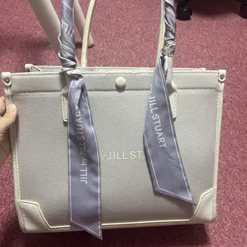 [신상] JILL STUART 화이트 숄더백