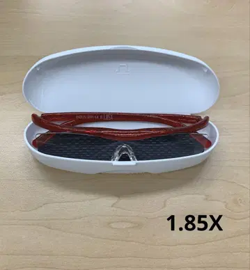 미사용 새상품 하즈키 루페 컴팩트 1.85X 루비