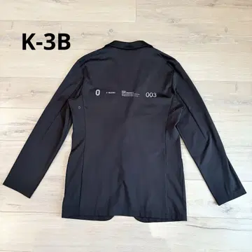 K-3B ZERO 블랙 액티브 싱글 자켓 사이즈 1 요시마사 호시바