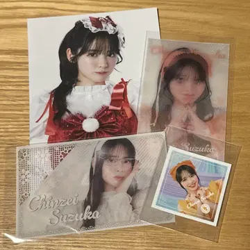 FRUITS ZIPPER 진제이 스즈카 오스즈 트레이딩 카드 스티커
