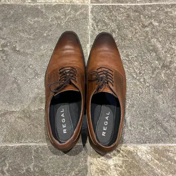 REGAL 브라운 레이스업 슈즈 25.5EEE