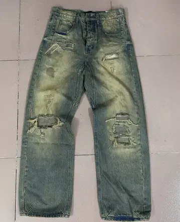 No Faith Studios 25SS 루즈 스트레이트 청바지