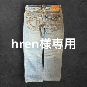 초레어 TRUE RELIGION BILLY SUPER T 데님 io 착용