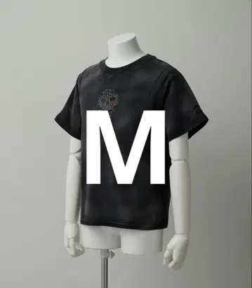 grancy 스컬 큐빅 디자인 t셔츠 m