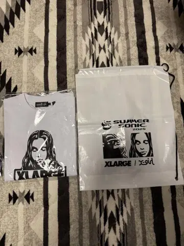 Xlarge x Xgirl 콜라보 썸머소닉 2025 티셔츠