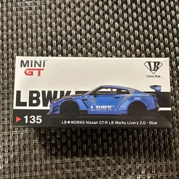 MINI GT No.135 LB WORKS Nissan GT-R35