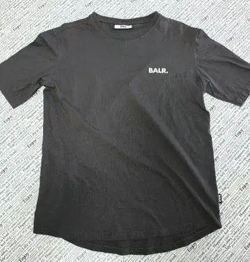 BALR. 볼러 다크 그레이 티셔츠 사이즈 L
