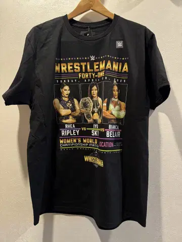 WWE 이요 스카이 레아 리플리 비앙카 벨에어 티셔츠 M 미사용 새상품