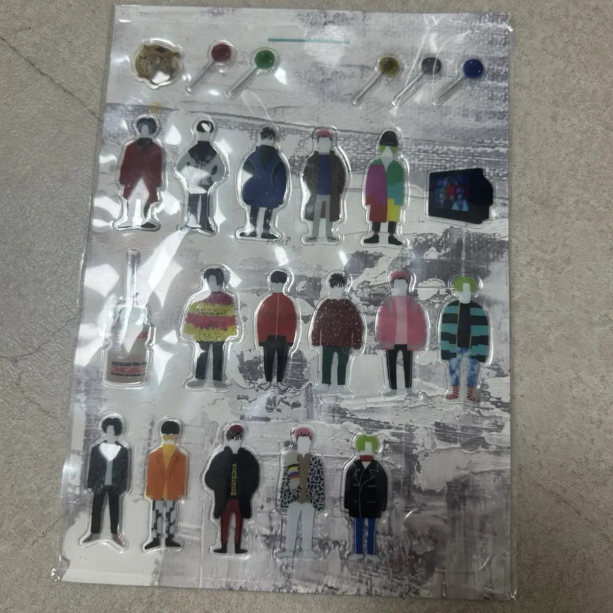Bulk Bigbang Top Japan seasons greetings pola Polaroid on