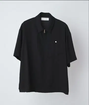 CULLNI 25SS 포켓 하프 ZIP s/s 셔츠