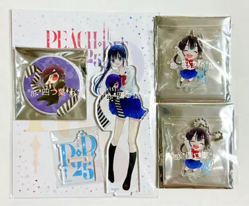 [익명 배송] PEACH-PIT 25주년 특별전 킨교자카노보루 굿즈 세트