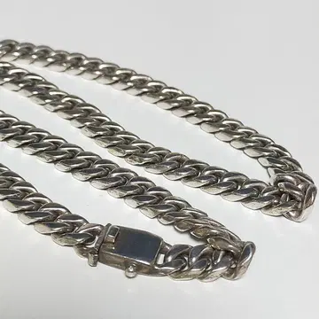925 키헤이 목걸이 초와이드 중후 80g 초과 7.7mm silver