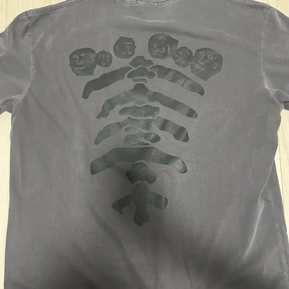 【NAUTICA×UNDERMYCAR】25ss LETTERING STAMP TEE NTC X UMC LETTERING STAMP TEE : Undermycar