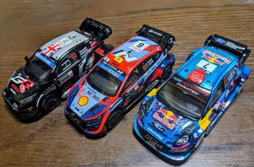 WRC 월드 랠리 카 - 3대 1/43
