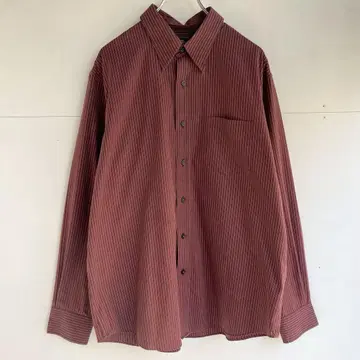 dockers 스트라이프 셔츠 빈티지 디자인 셔츠 구제 의류 다커스