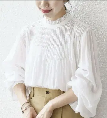 고급스럽고 귀여운 블라우스