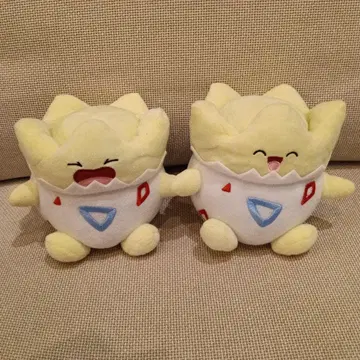 포켓몬스터 여러 가지 얼굴 봉제 인형 ~토게피~ 2종