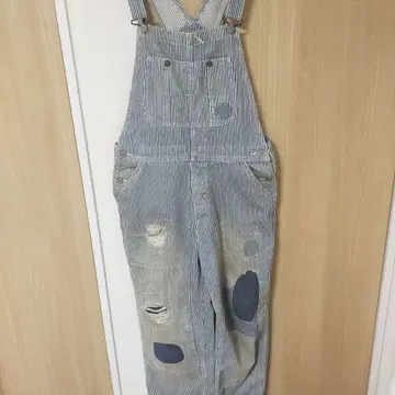 DENIM & SUPPLY 랄프 로렌 히코리 오버롤 M