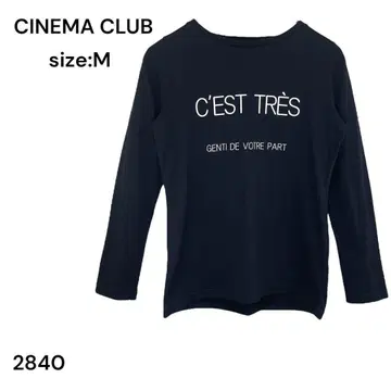 시네마 클럽 CINEMA CLUB 셔츠 상의 블랙 예쁨