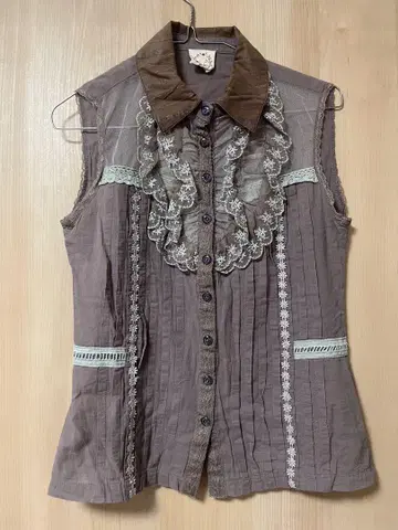 모리걸 블라우스