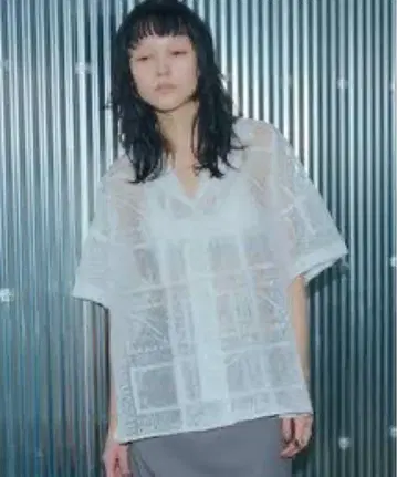 레이스 셔츠