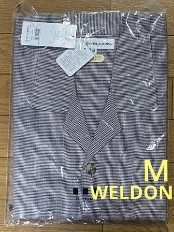 WELDON 봄/여름용 긴팔 파자마 M