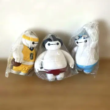 도쿄 디즈니랜드 한정 베이맥스 캡슐 토이 가챠가챠 3종류