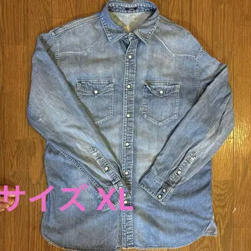 DENHAM 데님 셔츠 새상품급