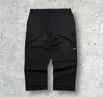 Dickies 블랙 워크 팬츠 크롭 기장