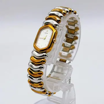 SEIKO 세이코 콤비 컬러 쿼츠 여성용 손목시계