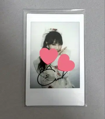 fav me 미오카와 마이카 친필 사인 폴라로이드