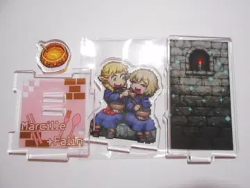 던전밥 아크릴 스탠드 SD 마르실 & 파린