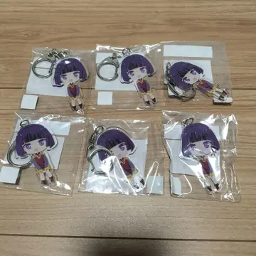 노 게임 노 라이프 제로 아크릴 키링 6개 세트 논나
