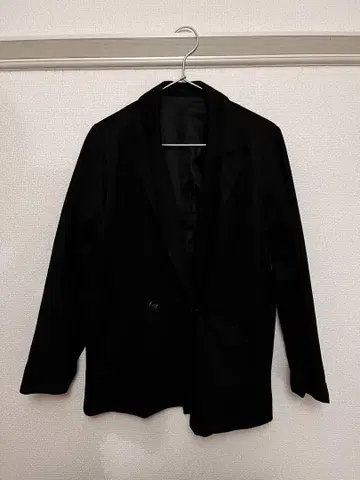 블랙 자켓 체스터 코트 여성용