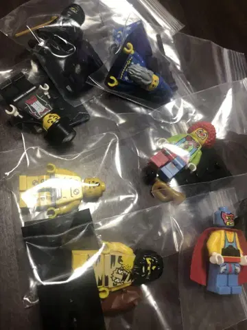 LEGO 레고 미니 피규어 7체 세트