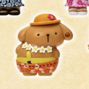 산리오 토코나츠 바케이션 시크릿 마스코트 폼폼푸딩