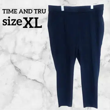 TIME AND TRU [XL] 네이비 슬림핏 팬츠 해외 구제 의류