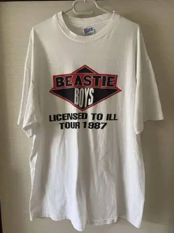 BEASTIE BOYS LICENSED TO ILL TOUR 티셔츠