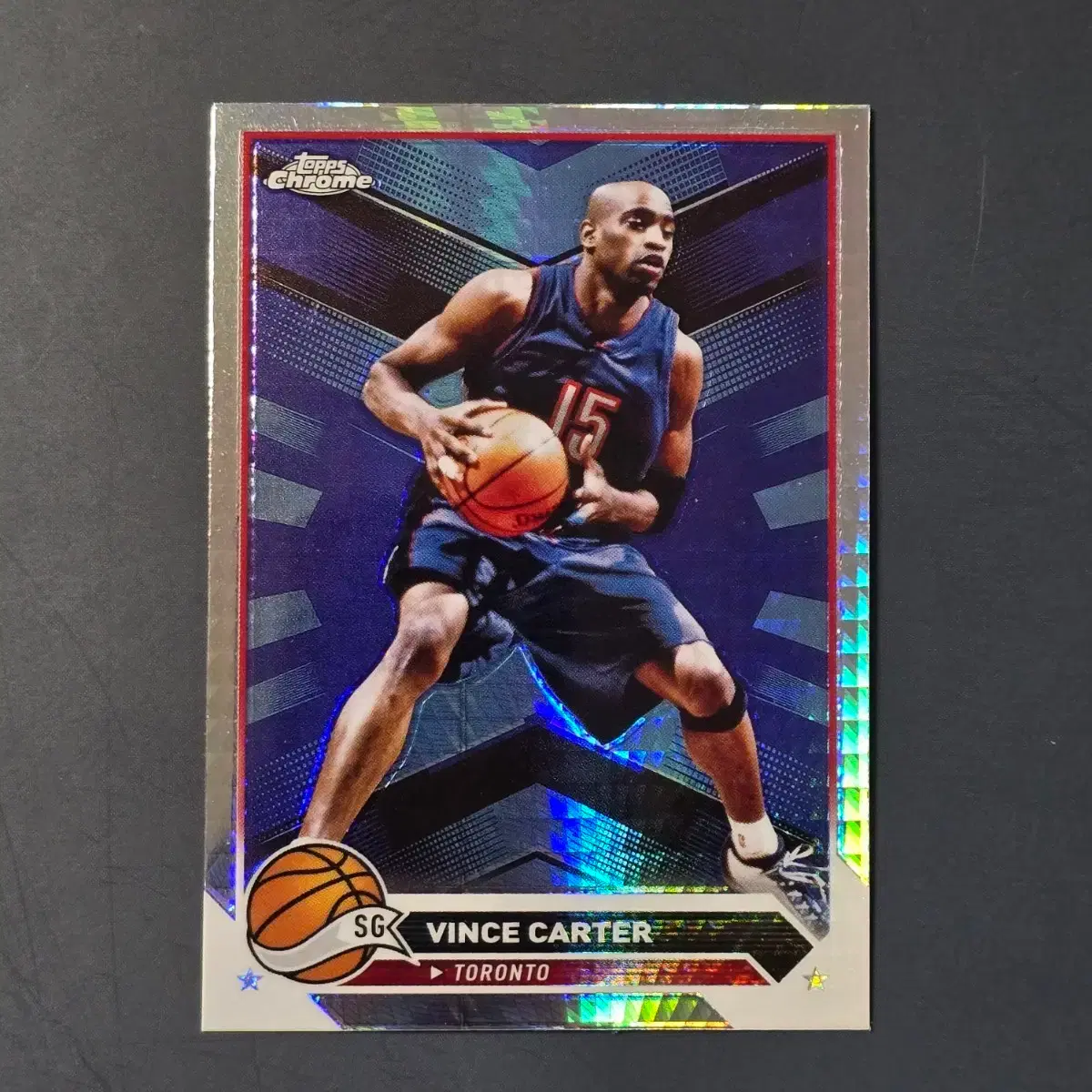 NBA Vince Carter Nba 23-24 Topps Chrome Prism on Bunjang Global Site., image size:1200x1200