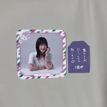 사쿠라자카46 오오조노 레이 코스터 부적 스티커 세트
