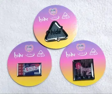 [ 당일 발송! ] hide 60주년 핀즈 캡슐 3세트