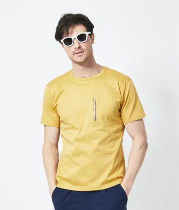 junhashimoto 하시모토 준 CU21 ZIP POCKET T