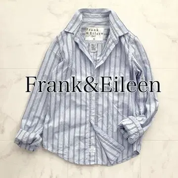 프랭크 앤 아이린 주름 가공 발리 스키퍼 스트라이프 스카이블루 XS