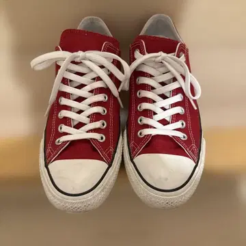 CONVERSE REACT 레드 스니커즈