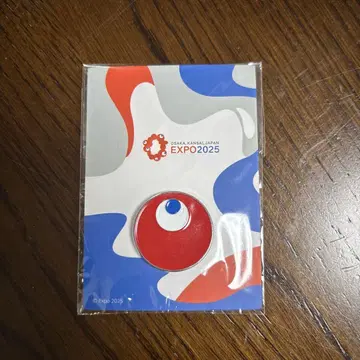 EXPO2025 핀 배지 오사카 간사이 만박 코먘 ID 공식