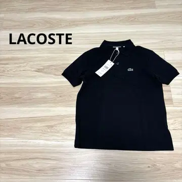 LACOSTE 블랙 계열 미사용 새상품 택 포함 반팔 피케 셔츠
